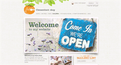 Desktop Screenshot of clementinesshop.com